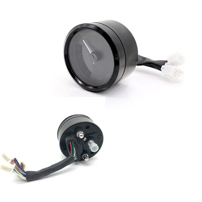 Motocyklový merač LED digitálny indikátor tachometra počítadlo kilometrov rýchlomer olejový merač multifunkčný s nočným videním