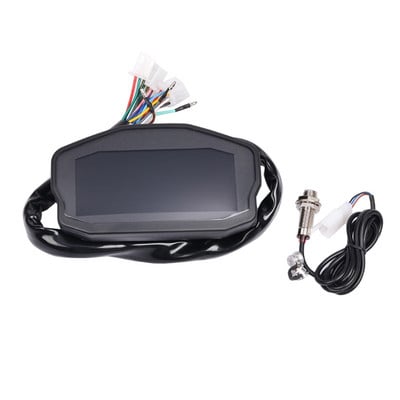 Odolný motocyklový prístroj Univerzálny teplomer na vodu Digitálny rýchlomer Palivomer Zobrazenie palubnej dosky pre BMW Honda