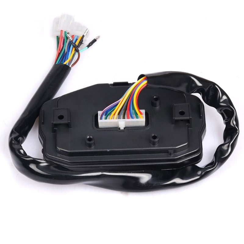 Odolný motocyklový prístroj Univerzálny teplomer na vodu Digitálny rýchlomer Palivomer Zobrazenie palubnej dosky pre BMW Honda