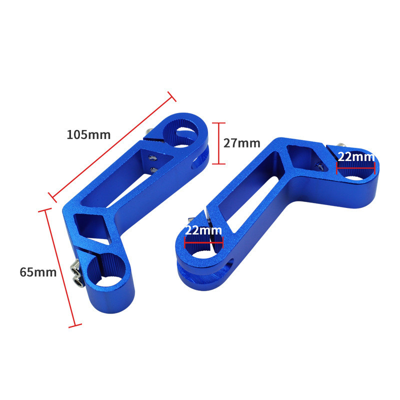 7/8" 22mm riadidlá pre motocykel, nastaviteľná magická riadidlá pre 125cc Pit Bike Dirt Bike