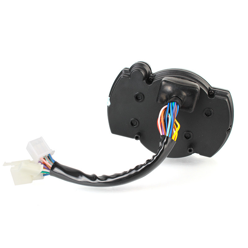 Мотоциклет Цифрово табло Инструментално табло 7 цвята LCD скоростомер MAX 299KM/H Одометър Тахометър Брояч