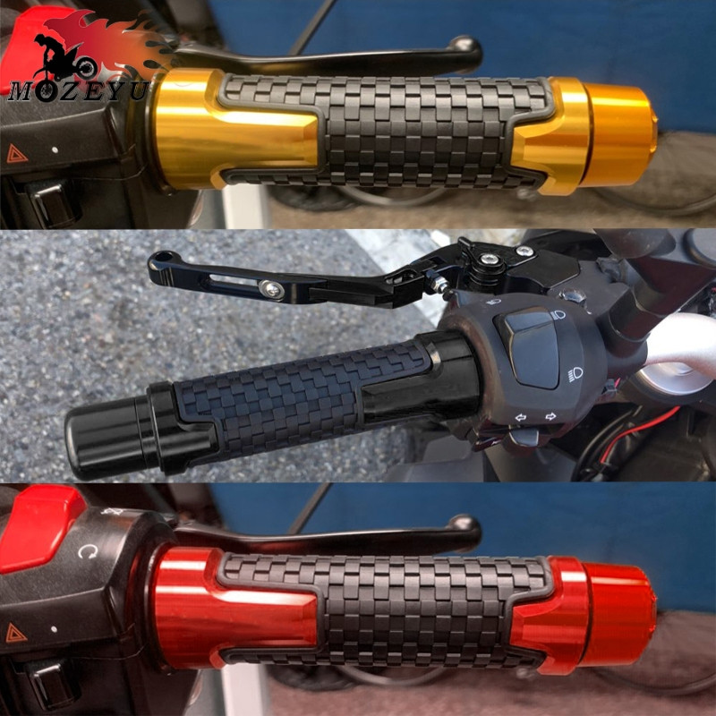 Mâner pentru ghidon 7/8 "22mm pentru motocicletă Mâner pentru motocicletă pentru YAMAHA YZF YZF R1 R3 R6 R15 R25 R125 YZF-R1M YZF-R6 YZFR3