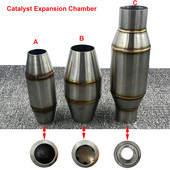 Expanzná komora katalyzátora pre výfuk motokrosového motocykla pre CRF RMZ DRZ YZF KXF CRF WRF WR YZ