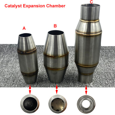 Expanzná komora katalyzátora pre výfuk motokrosového motocykla pre CRF RMZ DRZ YZF KXF CRF WRF WR YZ