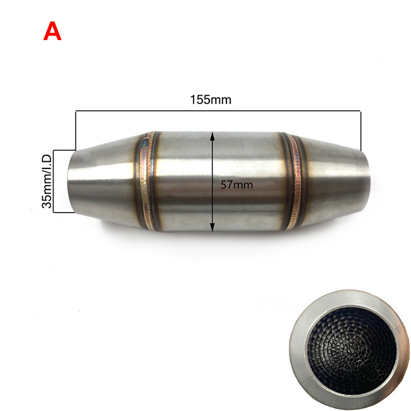 Expanzná komora katalyzátora pre výfuk motokrosového motocykla pre CRF RMZ DRZ YZF KXF CRF WRF WR YZ