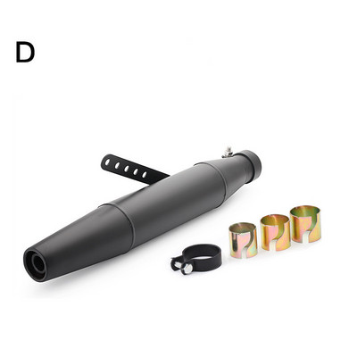 Univerzalni Chrome Vintage prigušivač motocikla Ispušna cijev stražnje cijevi Prigušivač ispušne cijevi Prigušivač za Harley Cruise Prince Ranger Modi