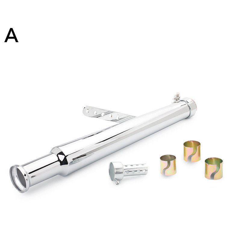 Univerzalni Chrome Vintage prigušivač motocikla Ispušna cijev stražnje cijevi Prigušivač ispušne cijevi Prigušivač za Harley Cruise Prince Ranger Modi