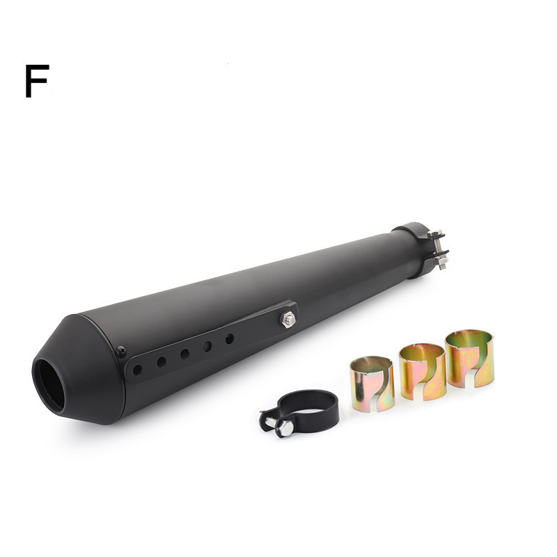 Univerzalni Chrome Vintage prigušivač motocikla Ispušna cijev stražnje cijevi Prigušivač ispušne cijevi Prigušivač za Harley Cruise Prince Ranger Modi