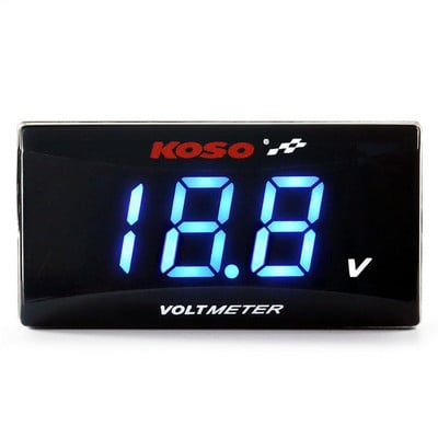 Motocikl KOSO voltmetar mjerač napona alarm DC12V digitalni za Yamaha MT07 MT09 FZ07 FZ09 Honda Kawasaki KTM DUKE LED mjerač