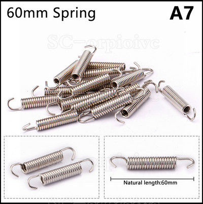 Doprava zdarma 2 ks univerzálnych pružinových hákov na výfuk motocykla z nehrdzavejúcej ocele, príslušenstvo pre výfuk Akrapovic Yoshimura.