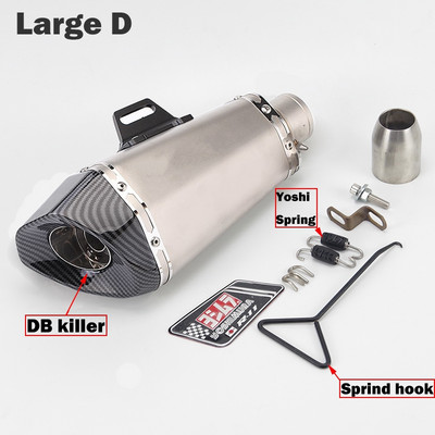 Univerzális motorkerékpár kipufogódob Yoshimura Exhaust DB Killer Escape-hez Yamaha R1 R3 FZ1-hez Kawasaki Ninja400 Z250 Z900-hoz