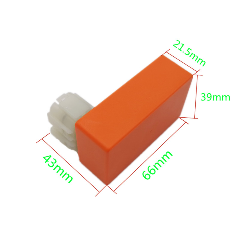 Motocikla veiktspējas daļas aizdedzes aizdedzes sistēmas vienība CDI sacīkstēm GY6 50 125 150CC Mopēda motorolleram ATV Quad Buggy Pit Bike