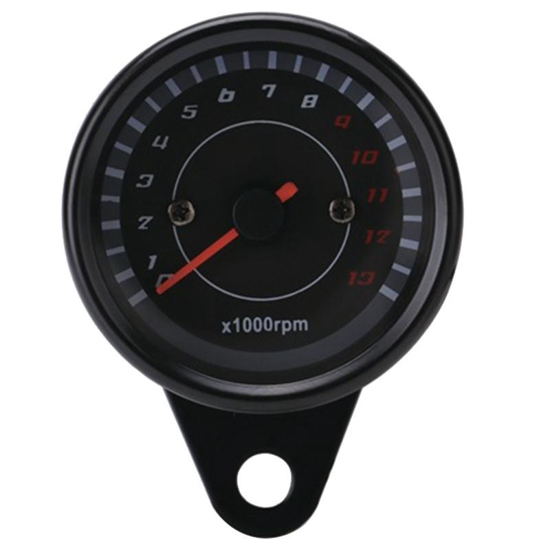 1000 ot./min. Univerzálny otáčkomer z nehrdzavejúcej ocele pre motocykle s LED obrazovkou, DC12V merač, 13k rýchlomer pre Honda, Yamaha, Suzuki