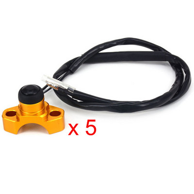 CNC Universal Stop Start Kill Switch button με περιστρεφόμενη ράβδο σφιγκτήρα για KTM HONDA YAMAHA YZF WRF CRF EXC XCF 125 250