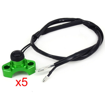 CNC Universal Stop Start Kill Switch button με περιστρεφόμενη ράβδο σφιγκτήρα για KTM HONDA YAMAHA YZF WRF CRF EXC XCF 125 250