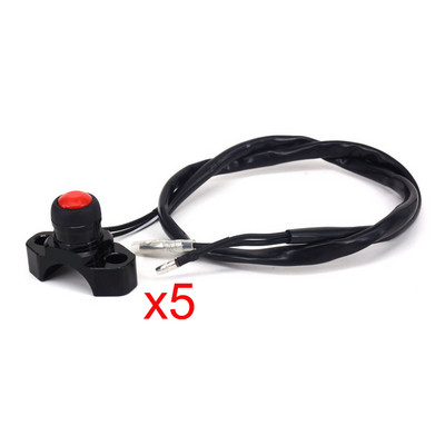 CNC Universal Stop Start Kill Switch button με περιστρεφόμενη ράβδο σφιγκτήρα για KTM HONDA YAMAHA YZF WRF CRF EXC XCF 125 250