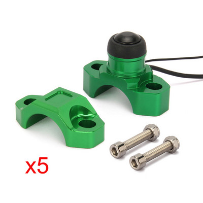 CNC Universal Stop Start Kill Switch button με περιστρεφόμενη ράβδο σφιγκτήρα για KTM HONDA YAMAHA YZF WRF CRF EXC XCF 125 250