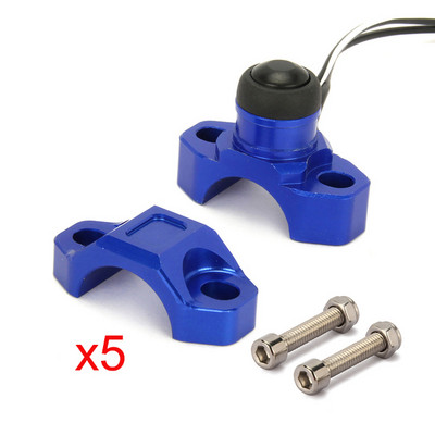 CNC Universal Stop Start Kill Switch button με περιστρεφόμενη ράβδο σφιγκτήρα για KTM HONDA YAMAHA YZF WRF CRF EXC XCF 125 250