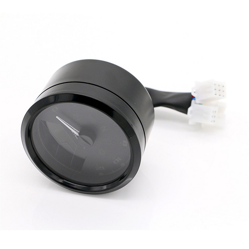 Универсален механичен мотоциклет LCD цифров одометър Тахометър Скоростомер Габарит Многофункционален за Cafe Racer 2 - 4 цилиндъра