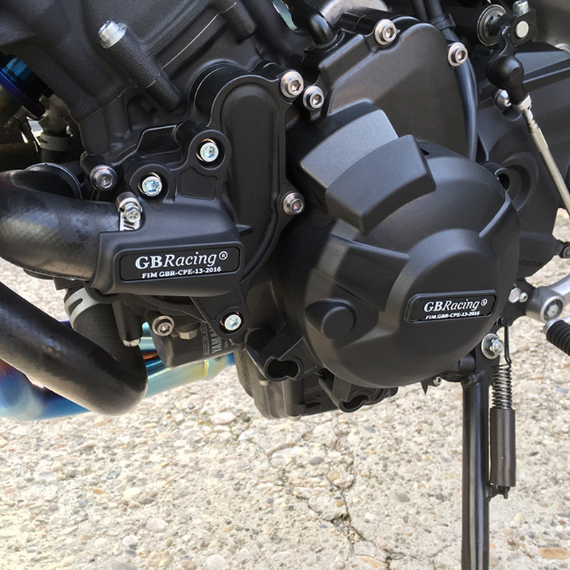 Motociclete MT09 Capac motor Carcasă de protecție pentru GB Racing pentru YAMAHA MT-09 FZ09 Tracer 900/GT SXR900 Capace motorProtectori