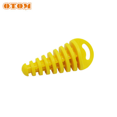 OTOM Motocyklová malá zátka tlmiča výfuku, gumová zátka, chránič potrubia pre ATV, UTV, KTM, YAMAHA, HONDA, KAWASAKI, SUZUKI, motokros