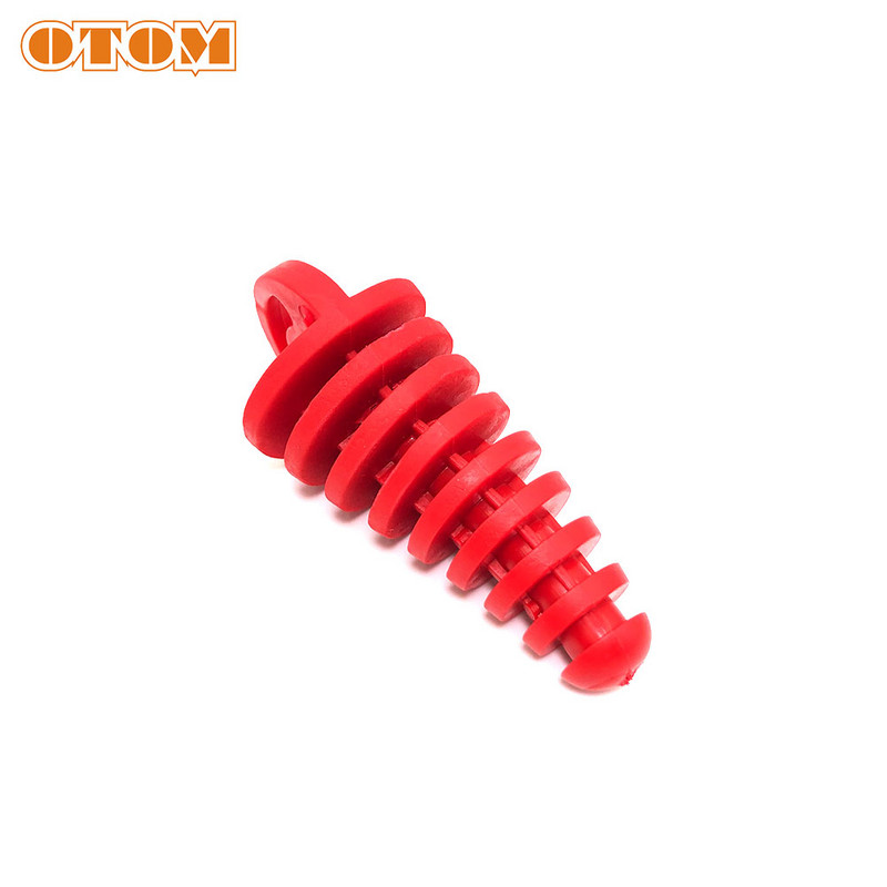 OTOM Motocyklová malá zátka tlmiča výfuku, gumová zátka, chránič potrubia pre ATV, UTV, KTM, YAMAHA, HONDA, KAWASAKI, SUZUKI, motokros