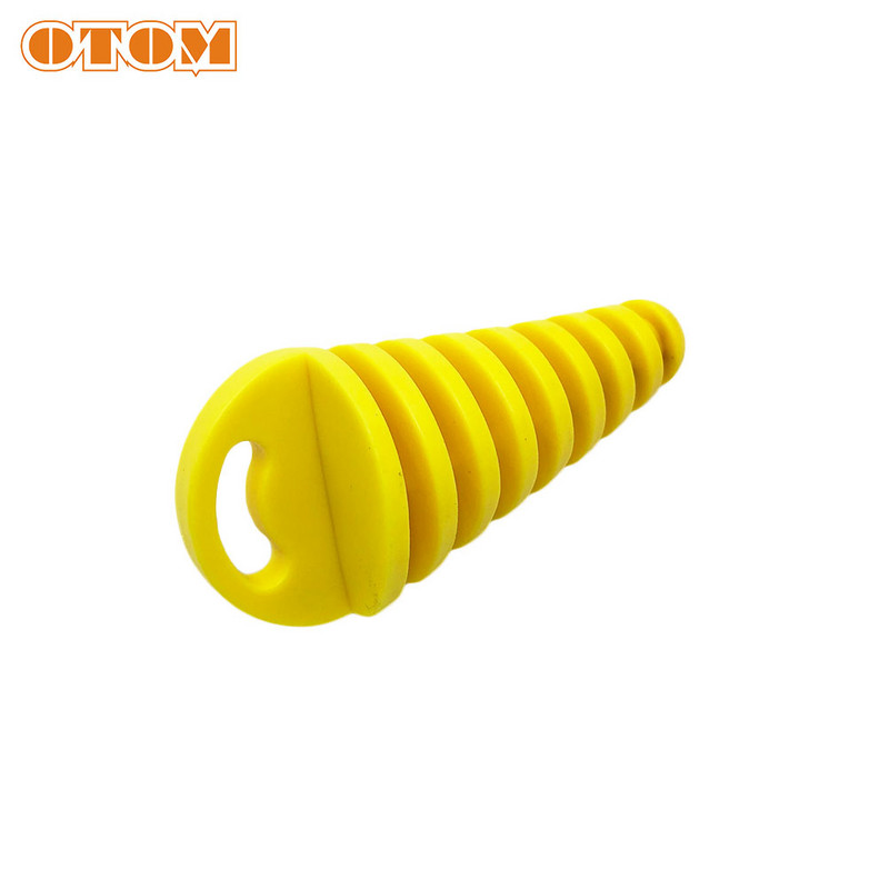 OTOM Motocyklová malá zátka tlmiča výfuku, gumová zátka, chránič potrubia pre ATV, UTV, KTM, YAMAHA, HONDA, KAWASAKI, SUZUKI, motokros