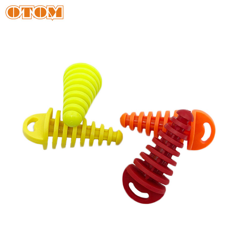 OTOM Motocyklová malá zátka tlmiča výfuku, gumová zátka, chránič potrubia pre ATV, UTV, KTM, YAMAHA, HONDA, KAWASAKI, SUZUKI, motokros