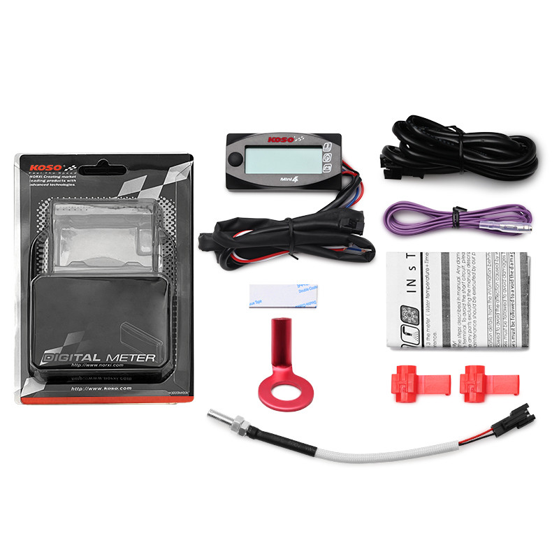 koso motos fordulatszámmérő motorkerékpár voltmérő hengerfej hőmérséklet Idő Cb500x nmax125 XMAX250 300 NMAX CB 400