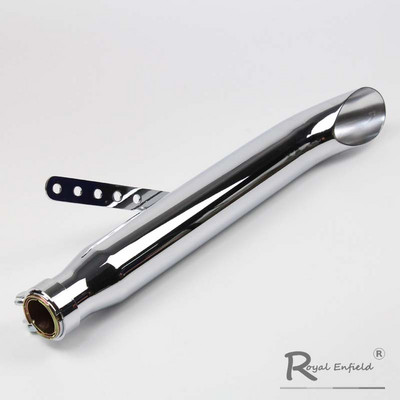 Toba de eșapament universală pentru motocicletă Retro Vintage Clasic Galvanizare Escap Moto pentru cg125 sr400 cb500 vt500 CM300 500 Cafe