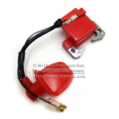 BOBINA DE Aprindere pentru 43cc 47cc 49cc Mini Quad Pocket Dirt Bike ATV 2 timpi motor cu bujie L7T