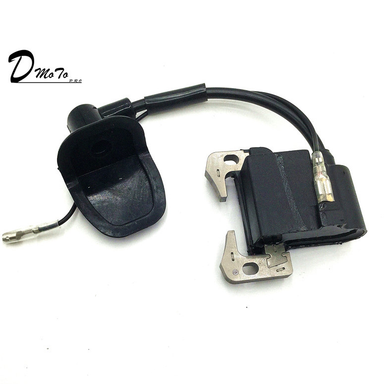 ЗАПАЛИТЕЛНА БОБИНА за 43cc 47cc 49cc Mini Quad Pocket Dirt Bike ATV 2-тактов двигател част със свещ L7T