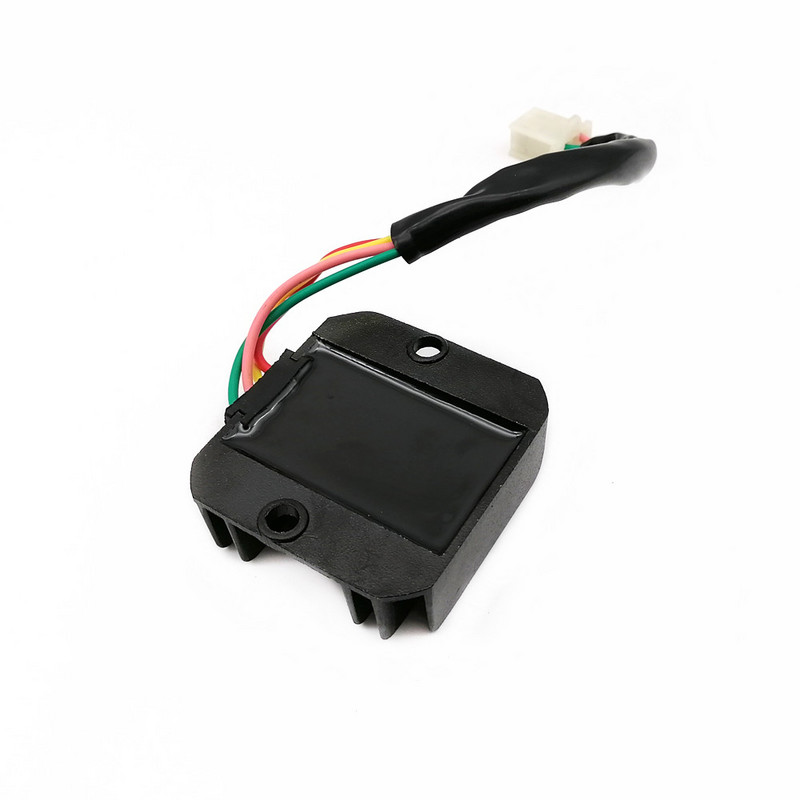 Motorkerékpár teljesítményű alkatrészek feszültségszabályozó egyenirányító GY6 50 80 100 125 150CC 250CC ATV Pit Bike Buggie Moped robogóhoz