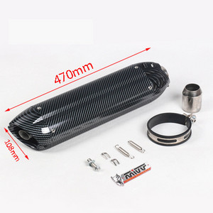 51MM Motocyklový výfuk MIVV Tlmič výfuku Escape moto GY6 Scooter Pit Dirt Bike Rúra pre Kawasaki er6n sv650 crf 230 Z800 MT07