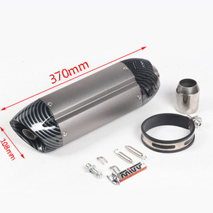 51MM Motocyklový výfuk MIVV Tlmič výfuku Escape moto GY6 Scooter Pit Dirt Bike Rúra pre Kawasaki er6n sv650 crf 230 Z800 MT07