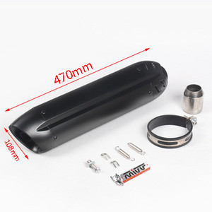 51MM Motocyklový výfuk MIVV Tlmič výfuku Escape moto GY6 Scooter Pit Dirt Bike Rúra pre Kawasaki er6n sv650 crf 230 Z800 MT07