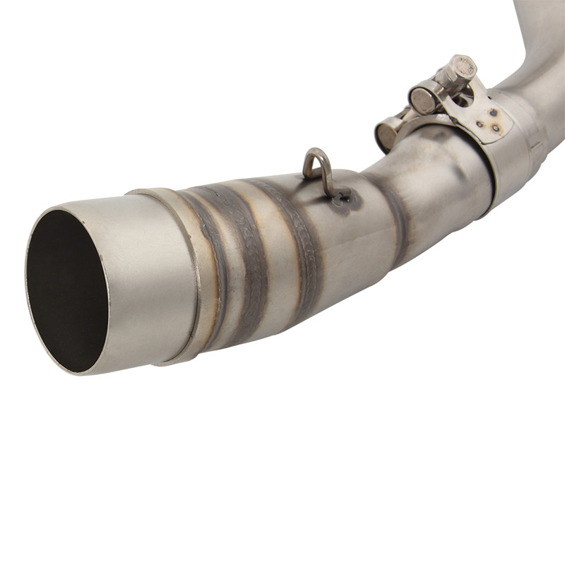 Libistage Yamaha XMAX 250 300 XMAX250 XMAX300 mootorratta väljalasketoru jaoks, muutke keskmist ühendustoru ühendav 51 mm motosummuti