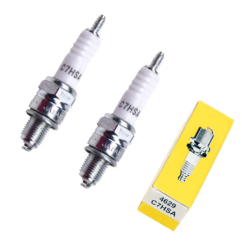 TDPRO C7HSA Запалителни свещи Нова запалителна свещ за запалване на мотоциклети за 50cc-150cc ATV Dirt Pit Bike Go Kart Мотопед, скутер Quad