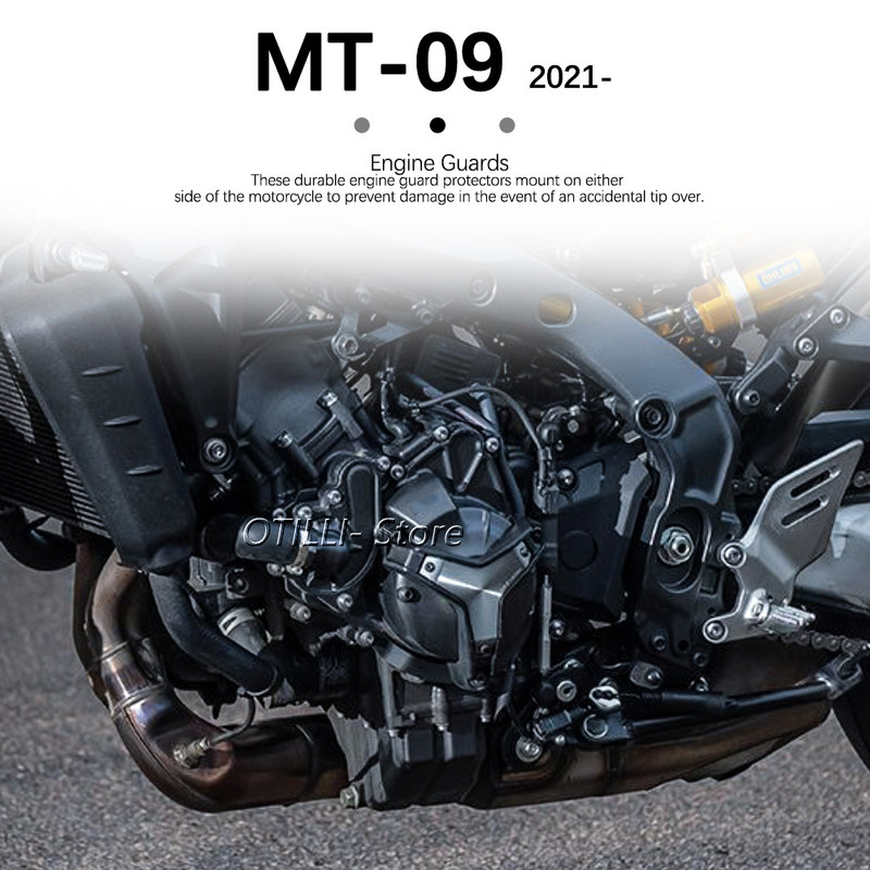 NOVÉ príslušenstvo pre motocykle, kryt motora, posuvný rám, ochrana proti pádu pre Yamaha MT-09, MT09, MT 09, mt09, Tracer 9 GT 2021