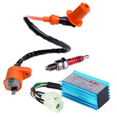 Motorcycle Racing AC CDI Ignition Box 5pin/6pin for GY6/ATV/50cc/125cc/150cc Engine Moped Scooter ATV Quad Buggy Pit Dirt Bike