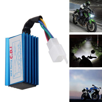 Motorcycle Racing AC CDI Ignition Box 5pin/6pin for GY6/ATV/50cc/125cc/150cc Engine Moped Scooter ATV Quad Buggy Pit Dirt Bike