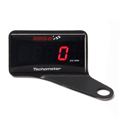 Digitálny štvorcový LCD displej s otáčkomerom motora Koso, ukazovateľ otáčok motora pre BMW, YAMAHA, KAWASAKI Racing