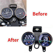 Pentru Suzuki GN 125 ansamblu contor digital vitezometru indicator kilometraj indicator instrument