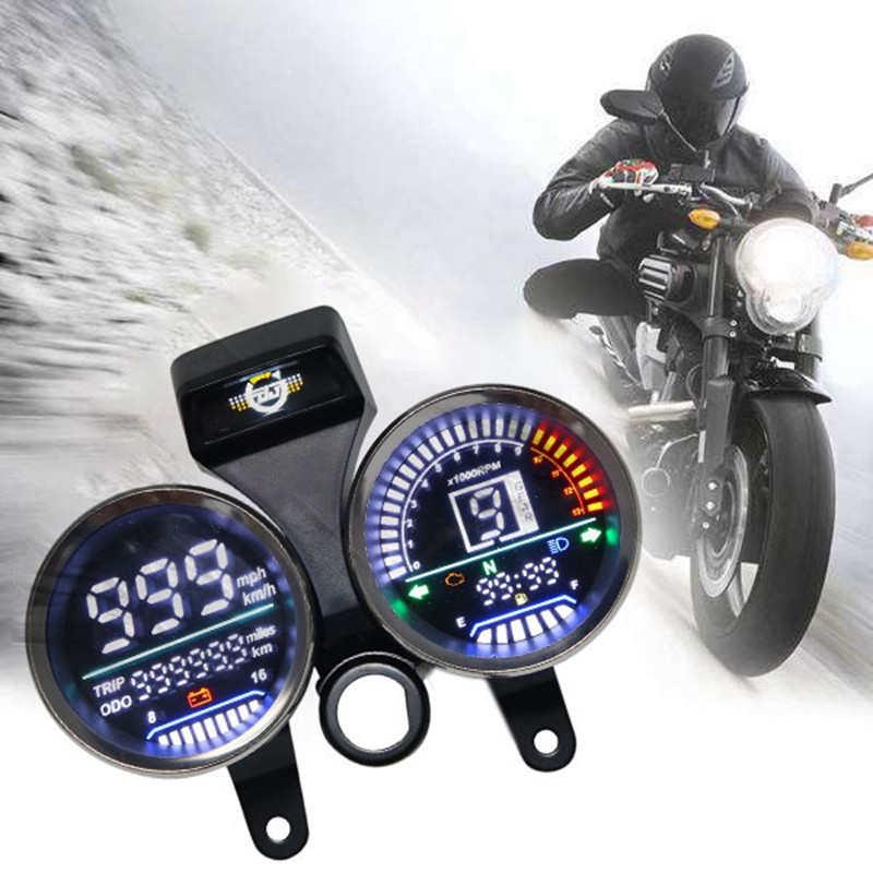 Pentru Suzuki GN 125 ansamblu contor digital vitezometru indicator kilometraj indicator instrument