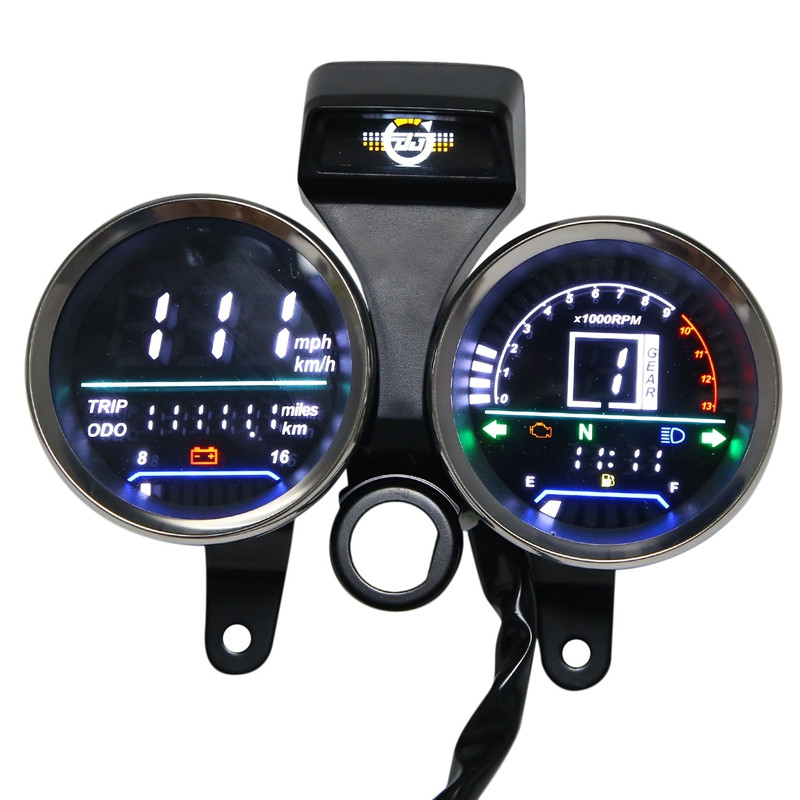 Pentru Suzuki GN 125 ansamblu contor digital vitezometru indicator kilometraj indicator instrument