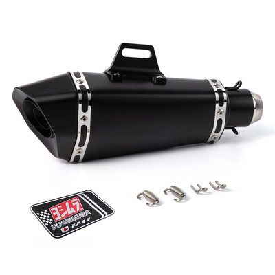 Univerzálny nasúvací výfuk na motocykel s nálepkou Yoshimura 51 mm tlmič výfuku pre Honda Yamaha Suzuki Kawasaki Benelli