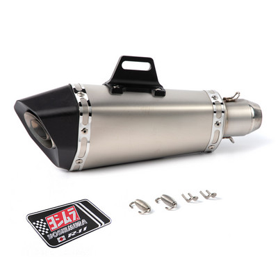 Univerzálny nasúvací výfuk na motocykel s nálepkou Yoshimura 51 mm tlmič výfuku pre Honda Yamaha Suzuki Kawasaki Benelli