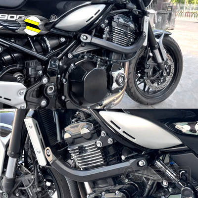 Pre príslušenstvo Z900RS Cafe, ochranný rám motora, posuvné nárazníky, chránič nárazníka, ochrana kaskadérskej klietky 2018 – 2022