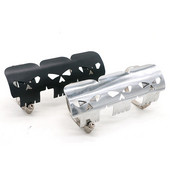 Kryt výfuku Skull Motocykel Motokrosový tlmič výfuku Tepelný štít pre Harley Husqvarna KTM EXC BMW r1200gs Yamaha