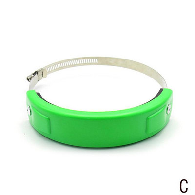Univerzálny chránič výfuku motocykla 100 mm - 160 mm, okrúhly kryt výfuku, oválny kryt, príslušenstvo, kryt proti pádu, krúžok na motor F7H2